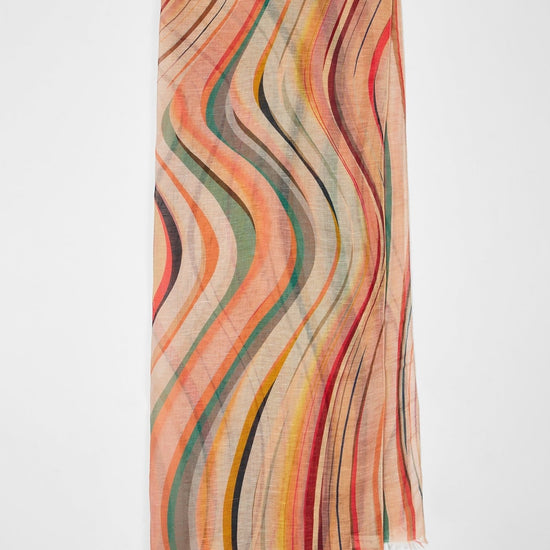 Young Ideas/Henmores - Aida Swirl Scarf - 90 Multicolour - OS
