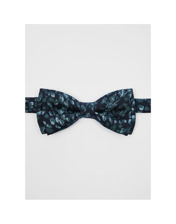 Young Ideas/Henmores - Artistic Leopard Bowtie - 49 Dark Navy - OS
