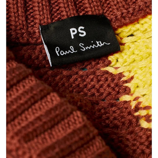 Young Ideas/Henmores - Block Colour Knitted Oversized Cardigan - 54 Aubergine - XS