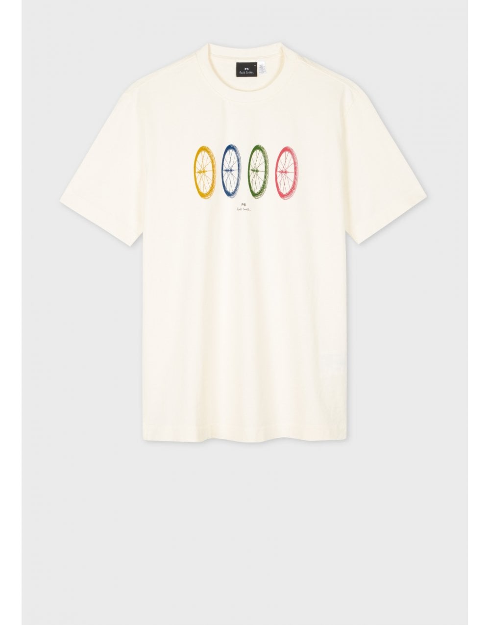 Young Ideas/Henmores - Buke Tyres Regular Fit T-Shirt - 02 Off White - M