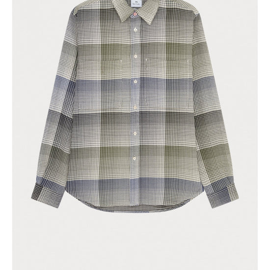 Young Ideas/Henmores - Casual Long Sleeve Shirt - 49 Dark Navy - M