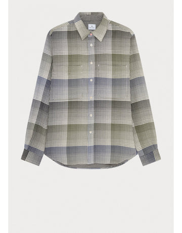 Young Ideas/Henmores - Casual Long Sleeve Shirt - 49 Dark Navy - M