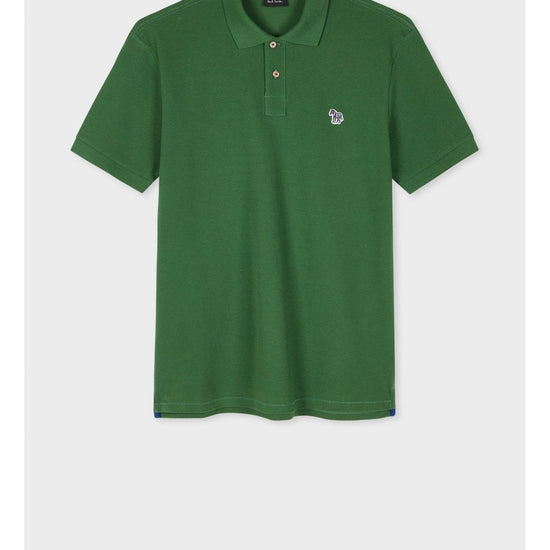 Young Ideas/Henmores - Classic Zebra Short Sleeve Polo Shirt - 02 Off White - M