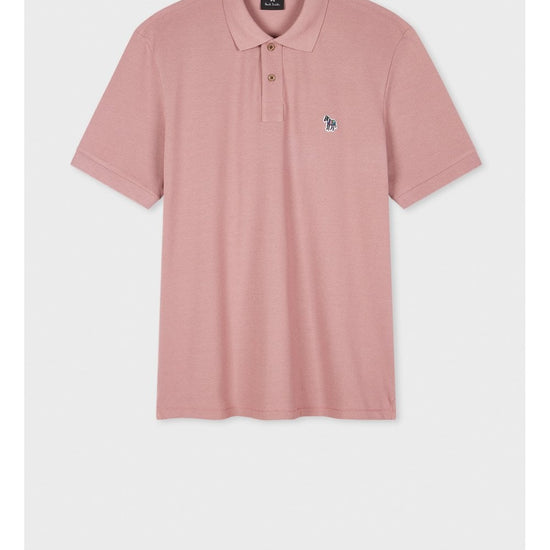 Young Ideas/Henmores - Classic Zebra Short Sleeve Polo Shirt - 02 Off White - M