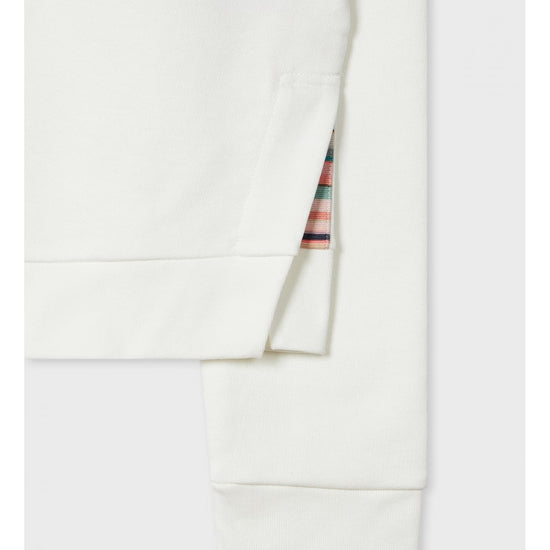 Young Ideas/Henmores - Daytime Swirl Accents Sweatshirt - 02 Ivory - S