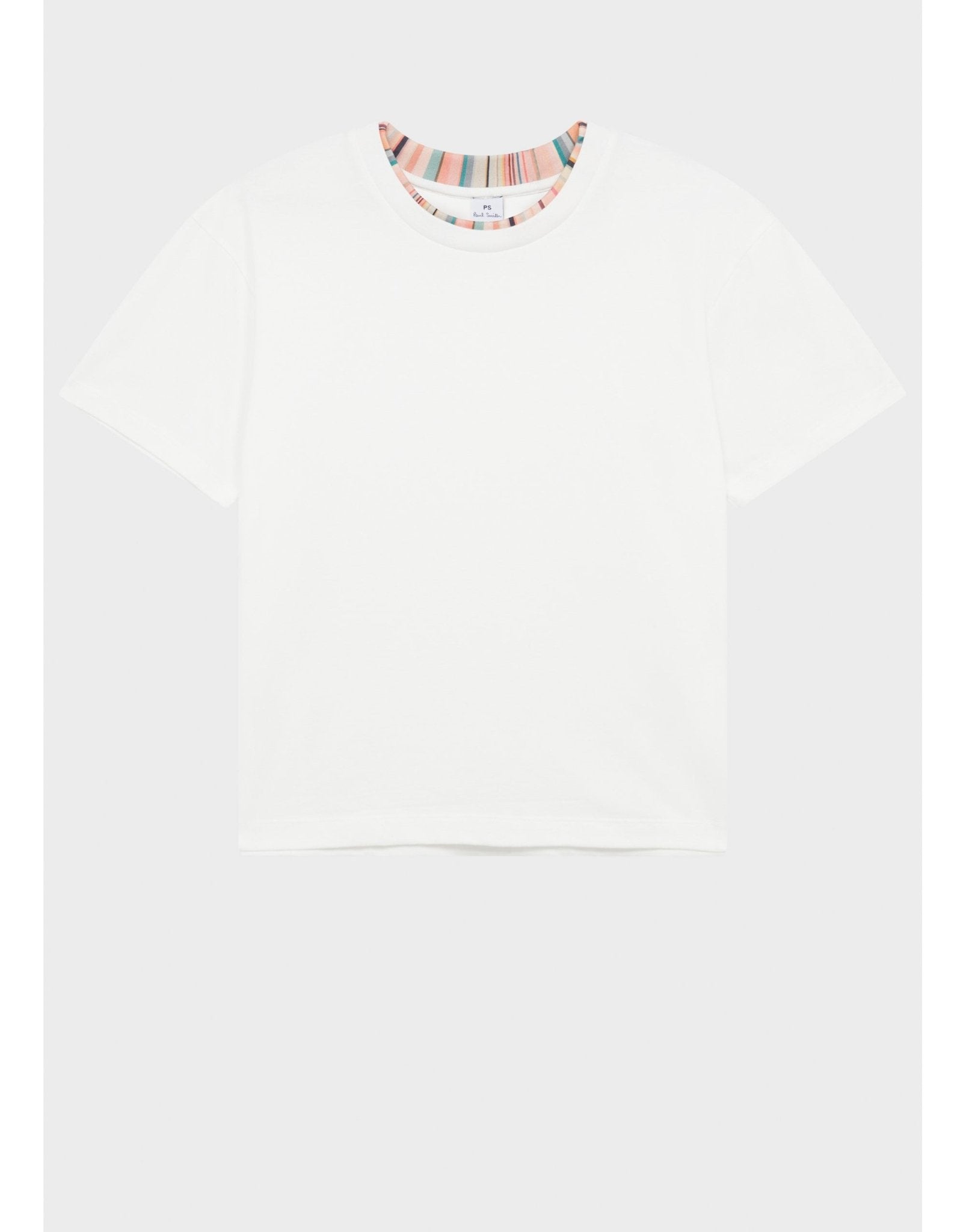 Young Ideas/Henmores - Daytime Swirl Detail T-Shirt - 02 White - S
