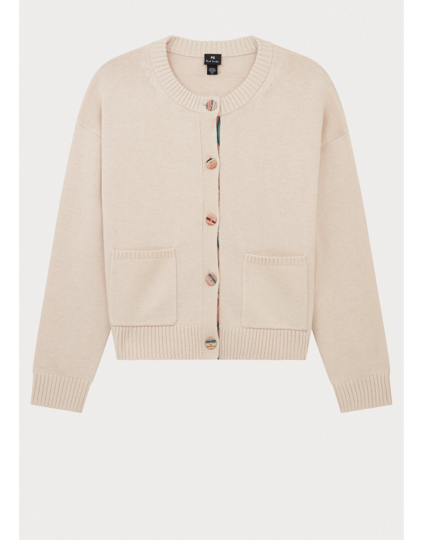 Young Ideas/Henmores - Daytime Swirl Placket Cardigan - 05 Cream - XS