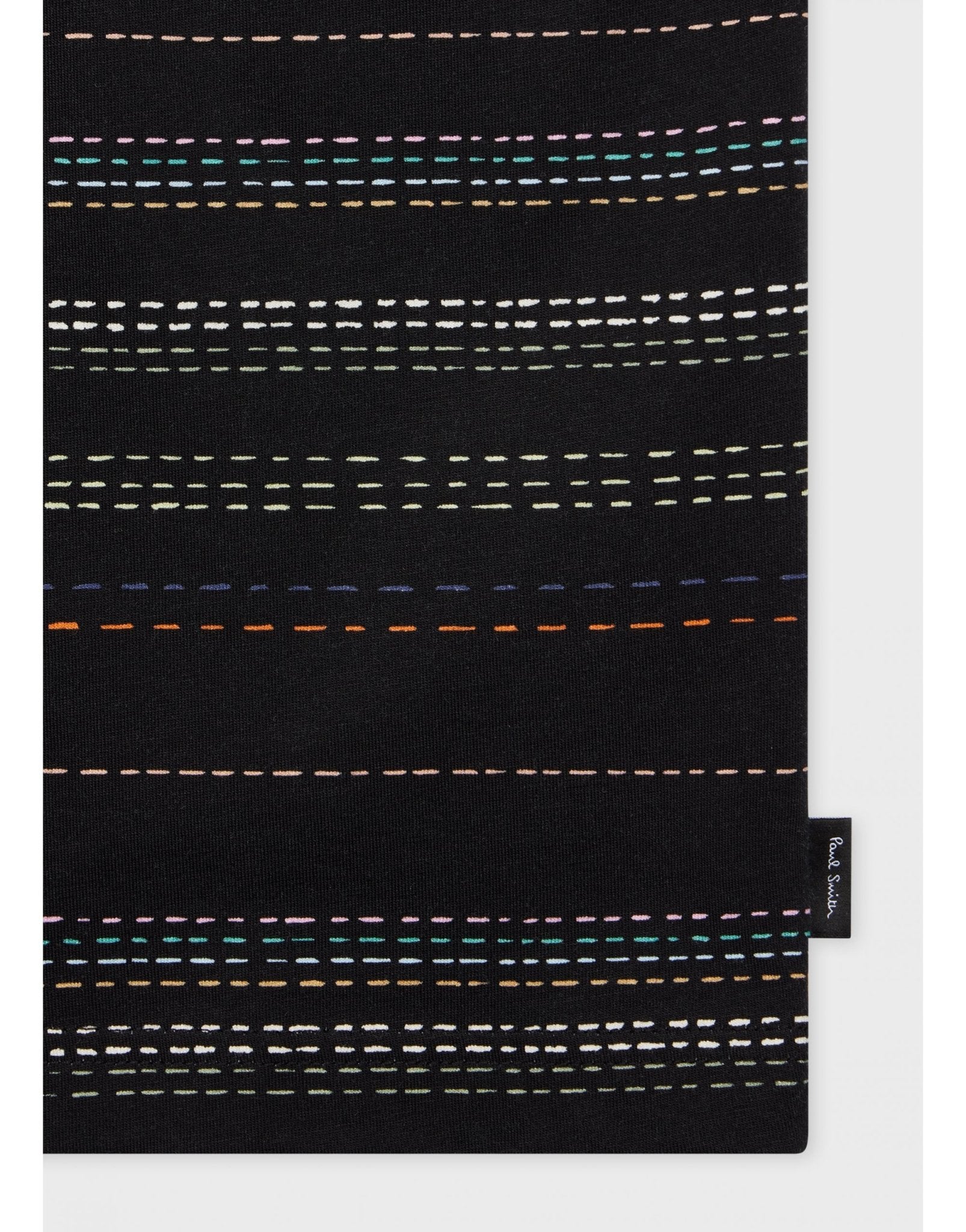 Young Ideas/Henmores - Dotted Lines T-Shirt - 79 Black - M