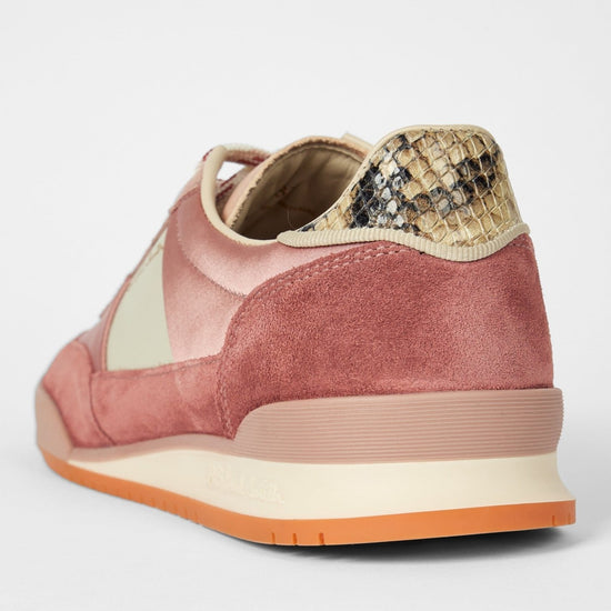 Young Ideas/Henmores - Dover Satin Leather Trainer - 20 Pink - 4