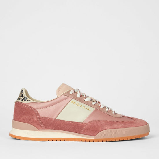 Young Ideas/Henmores - Dover Satin Leather Trainer - 20 Pink - 4