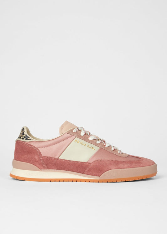 Young Ideas/Henmores - Dover Satin Leather Trainer - 20 Pink - 4