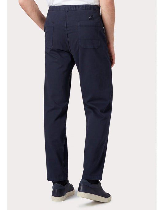 Young Ideas/Henmores - Drawstring Relaxed Fit Trousers - 49 Navy - M