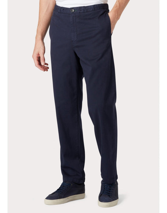 Young Ideas/Henmores - Drawstring Relaxed Fit Trousers - 49 Navy - M