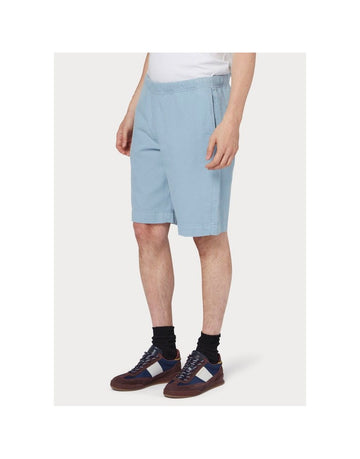 Young Ideas/Henmores - Elasticated Waist Shorts - 40 Light Blue - M