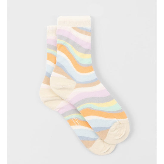 Young Ideas/Henmores - Faded Swirl Socks - 02 Multi - OS