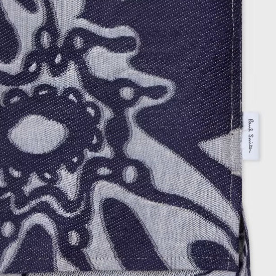 Young Ideas & Henmores - Hawaiian Printed Relaxed Shirt - 40 Blue Multi - M