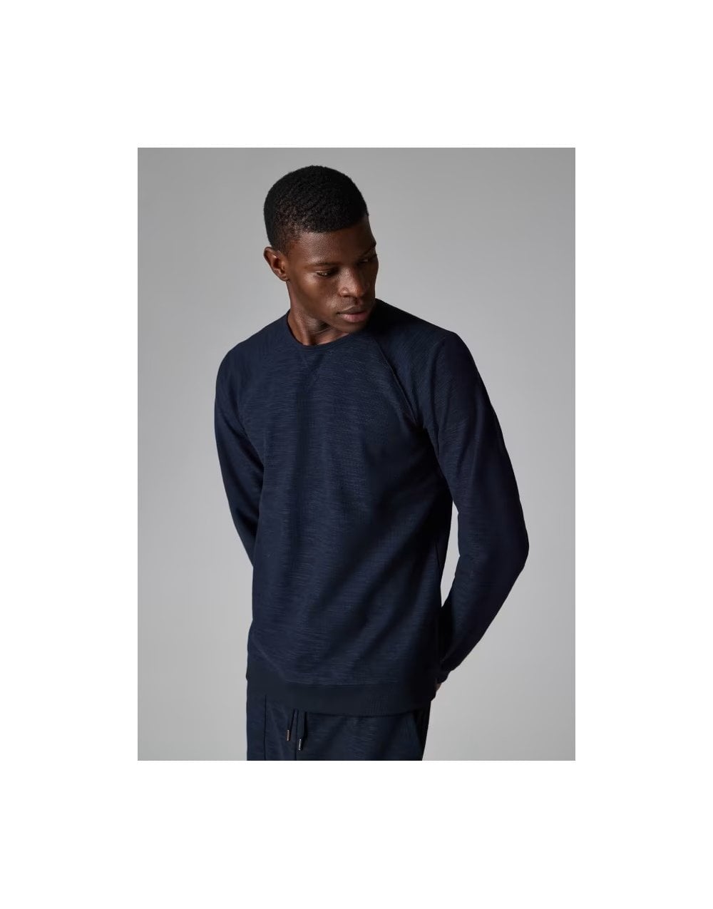 Young Ideas/Henmores - Hibbert Long Sleeve Top - 47 Navy - M