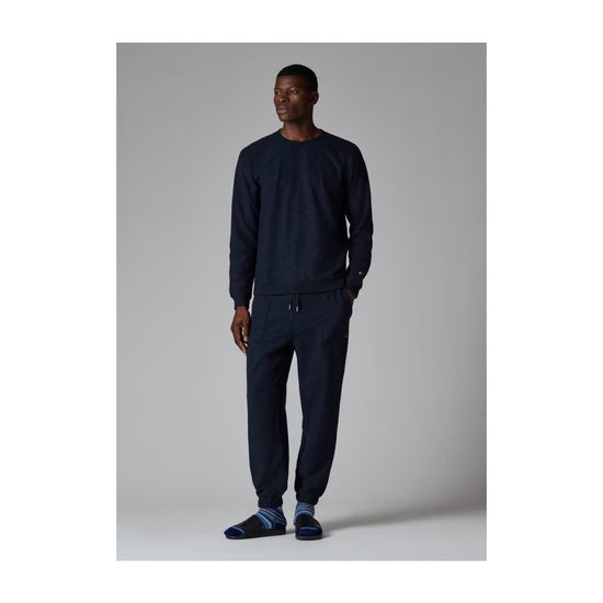 Young Ideas/Henmores - Hibbert Long Sleeve Top - 47 Navy - M
