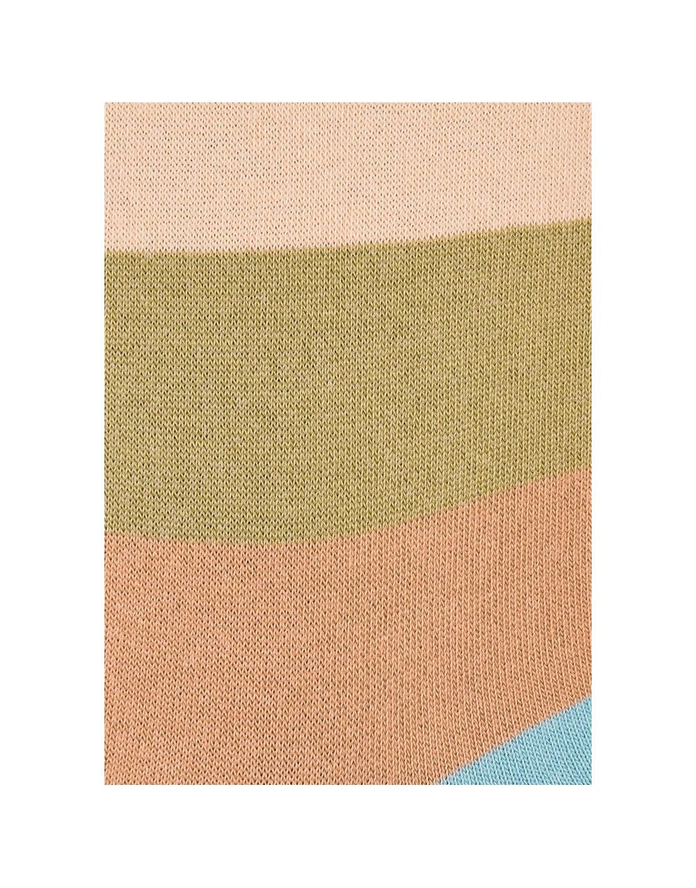 Young Ideas/Henmores - Jonathon Pastel Stripe Socks - 70 Multi Pastel - OS