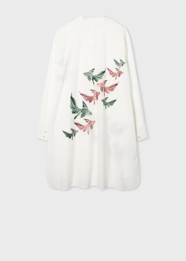 Young Ideas & Henmores - La Peche Kaftan - 01 White - M/L
