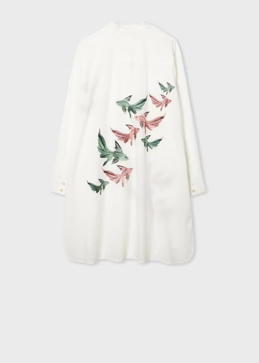 Young Ideas & Henmores - La Peche Kaftan - 01 White - M/L