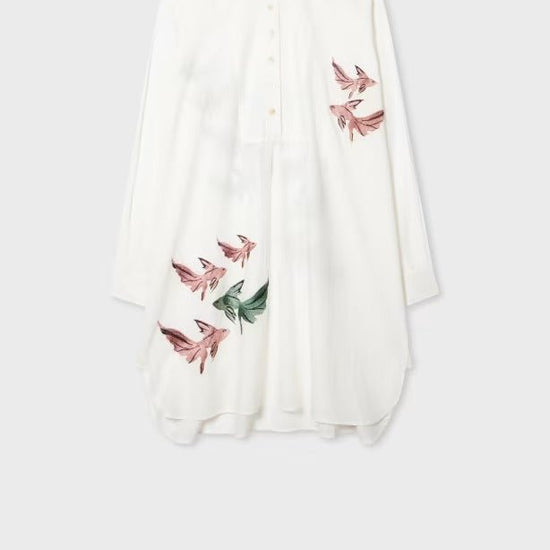 Young Ideas & Henmores - La Peche Kaftan - 01 White - M/L