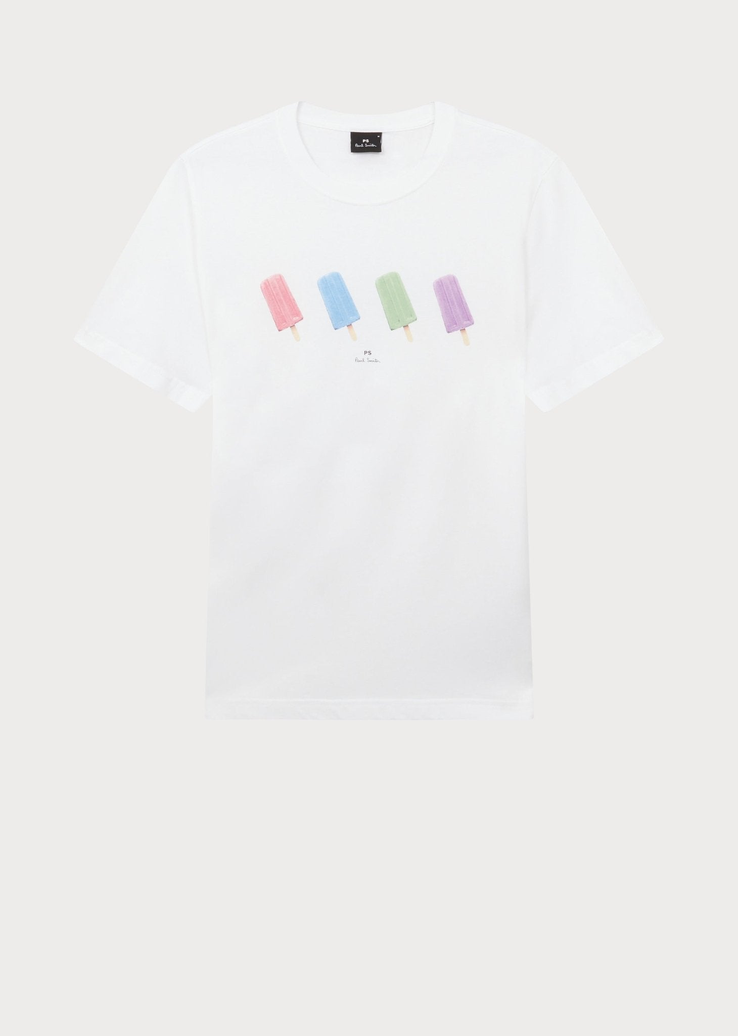 Young Ideas/Henmores - Lollies Graphic T-Shirt - 01 White - S