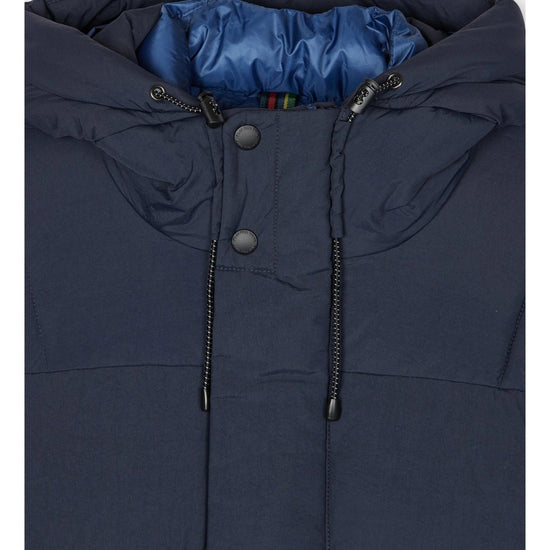 Young Ideas/Henmores - Long Fibre Down Puffer Coat - 49 Navy - M