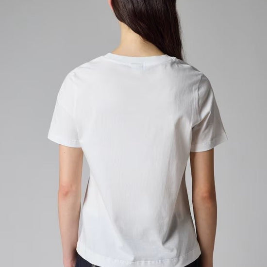 Young Ideas & Henmores - Mark Making Flower T-Shirt - 01 White - S