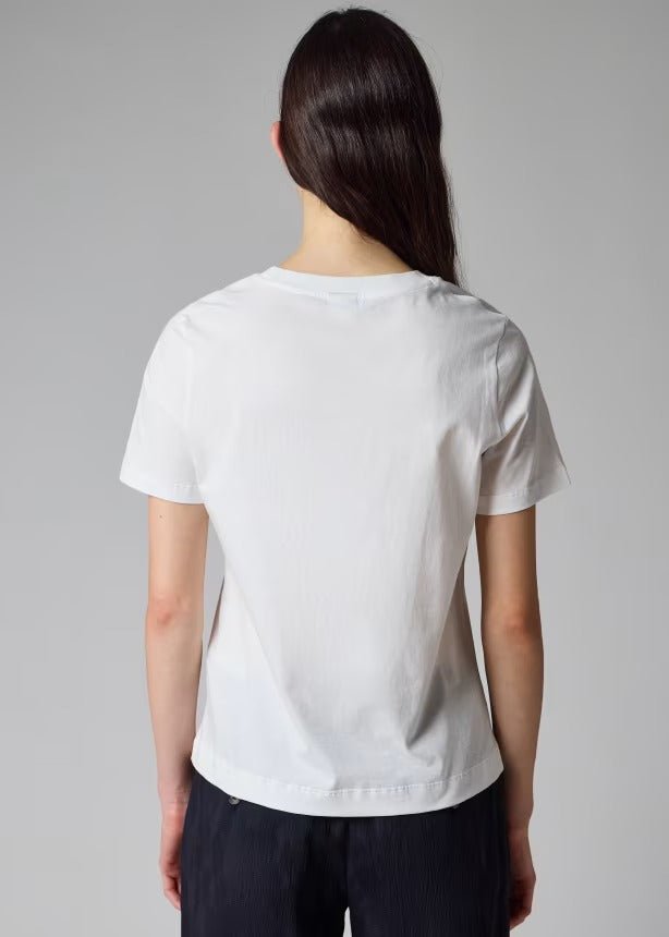 Young Ideas & Henmores - Mark Making Flower T-Shirt - 01 White - S