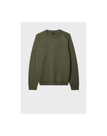 Young Ideas/Henmores - Mens Crew Neck Sweater - 39 Dark Green - M