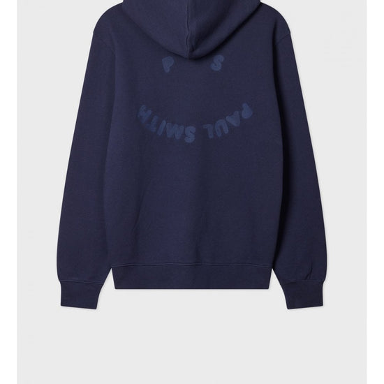 Young Ideas/Henmores - Mens Happy Hoodie - 48 Inky Blue - S