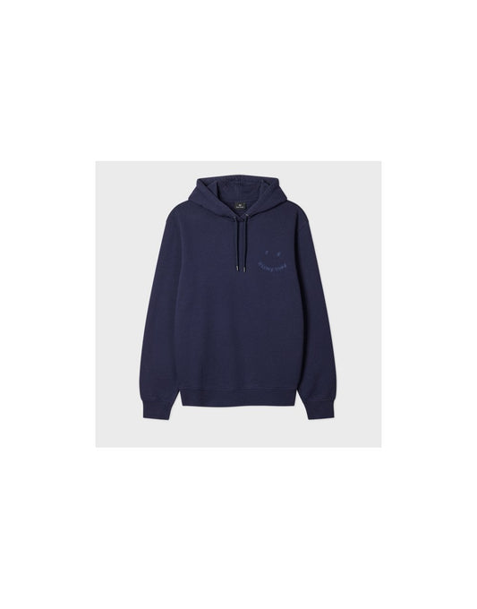 Young Ideas/Henmores - Mens Happy Hoodie - 48 Inky Blue - S