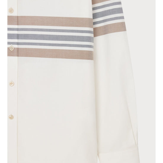 Young Ideas/Henmores - Mens Ls Regular Fit Shirt Bd Col - 01 White - M