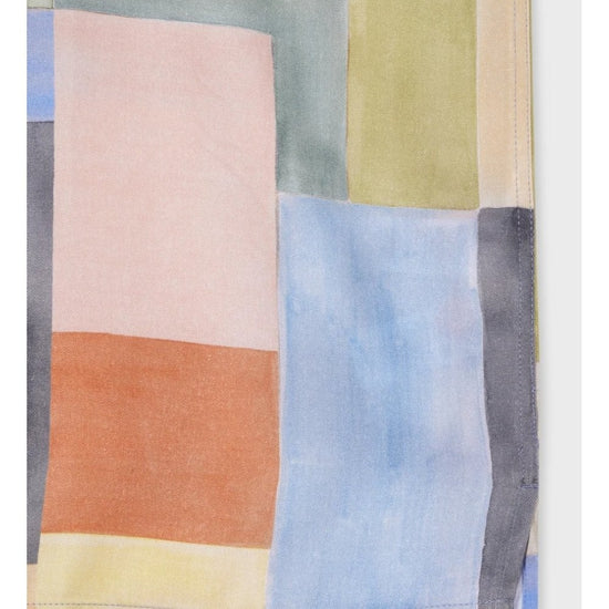 Young Ideas/Henmores - Multi Block Short Sleeve Shirt - 92 Multi - M