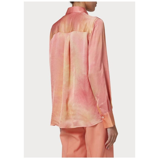 Young Ideas/Henmores - Multi Tonal Long Sleeve Shirt - 16 Orange - 8