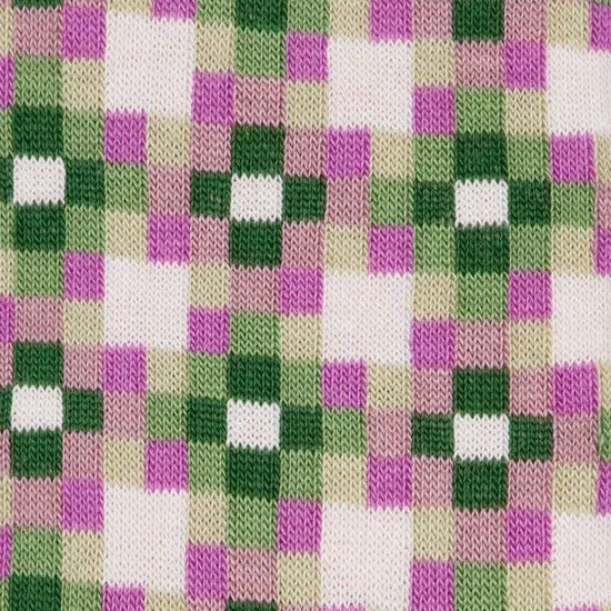 Young Ideas & Henmores - Nadia Tiles Socks - 20 Pink - OS