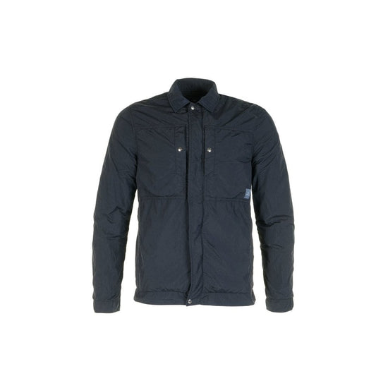Young Ideas/Henmores - Nylon Full Zip Jacket - 49 Navy Blue - M