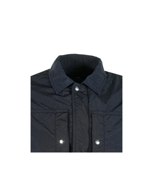 Young Ideas/Henmores - Nylon Full Zip Jacket - 49 Navy Blue - M