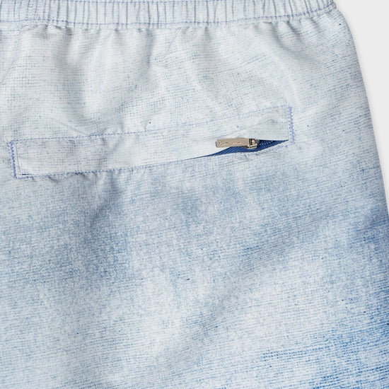 Young Ideas/Henmores - Palm Sunset Swim Shorts - 46 Blue - M