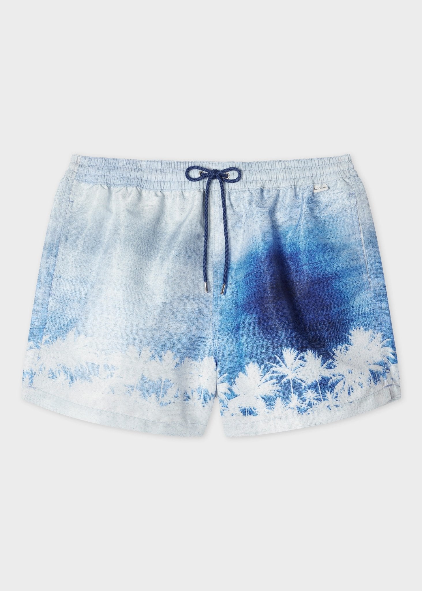 Young Ideas/Henmores - Palm Sunset Swim Shorts - 46 Blue - M