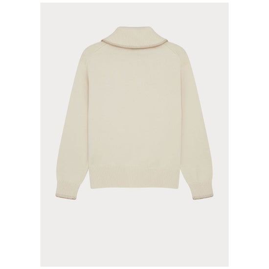Young Ideas/Henmores - PS Happy Full Zip Sweatshirt - 02 Off White - XS