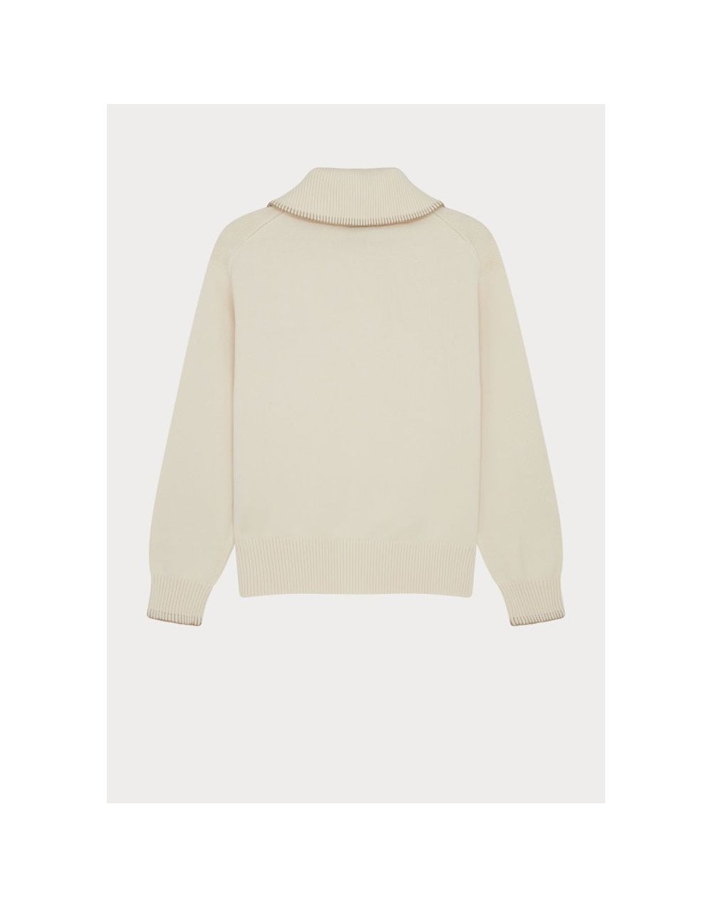 Young Ideas/Henmores - PS Happy Full Zip Sweatshirt - 02 Off White - XS