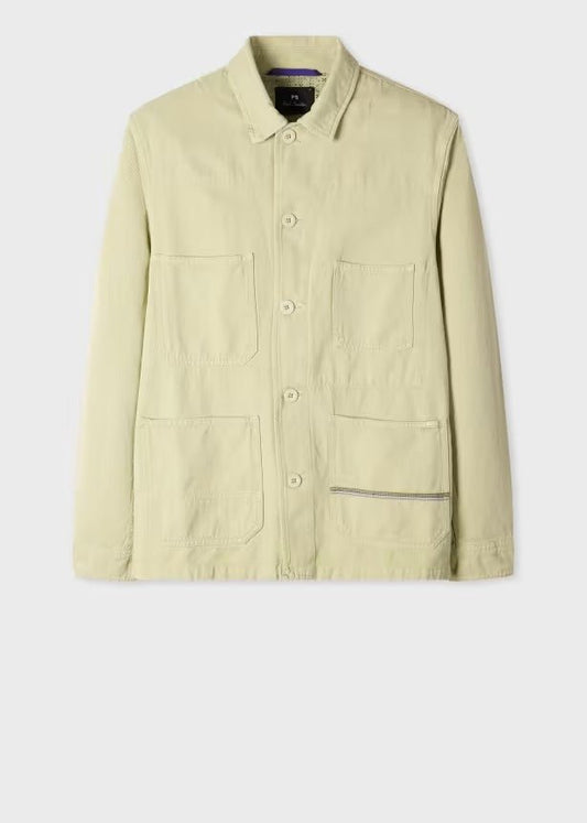 Young Ideas & Henmores - Quad Pocket Chore Jacket - 30 Green - M