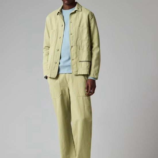 Young Ideas & Henmores - Quad Pocket Chore Jacket - 30 Green - M