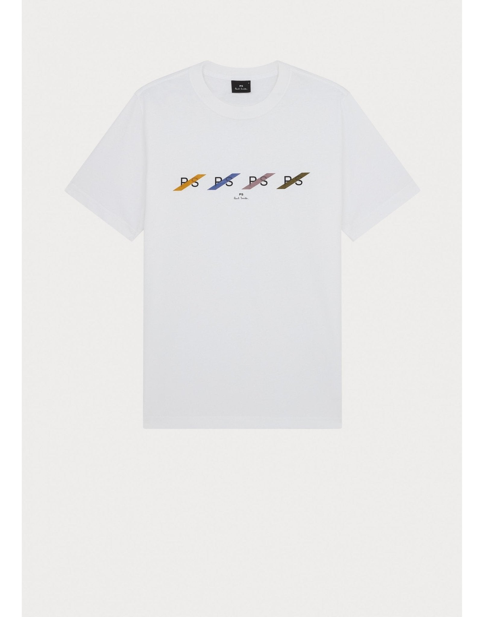 Young Ideas/Henmores - Regular Fit PS Row T-Shirt - 01 White - M