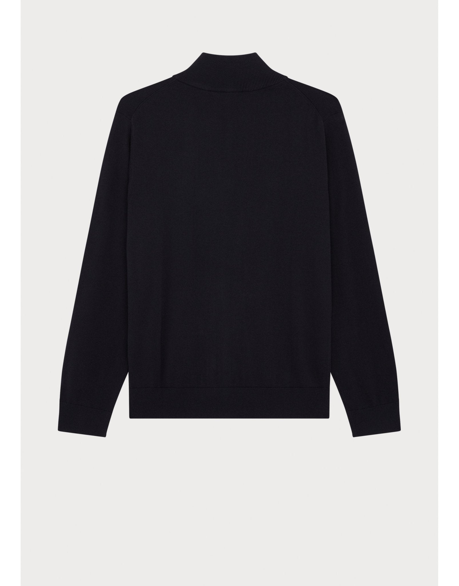 Young Ideas/Henmores - Stripe Full Zip Knitted Cardigan - 49 Navy Blue - M