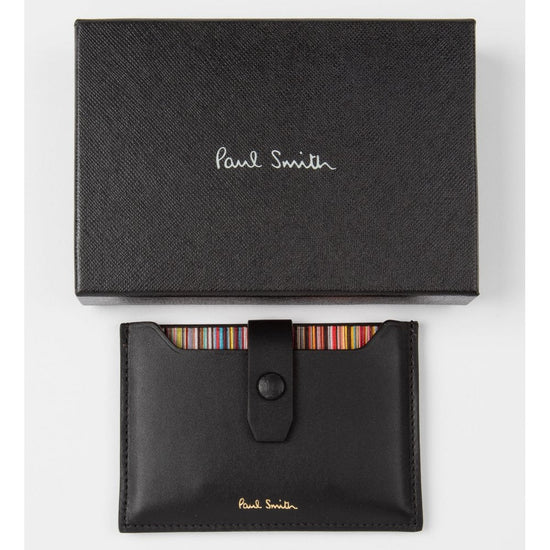 Young Ideas/Henmores - Stripe Pullout Wallet - Black - OS