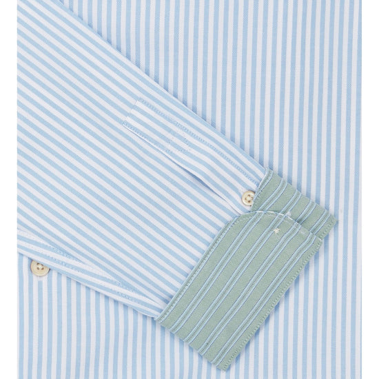 Young Ideas/Henmores - Stripe Regular Fit Shirt - 41 Blue/White - M