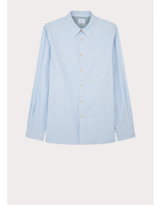 Young Ideas/Henmores - Stripe Regular Fit Shirt - 41 Blue/White - M